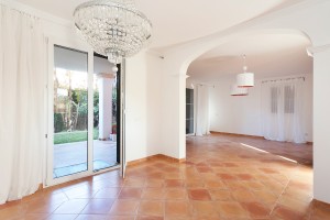 Terraced house in a very quiet community in the golf area of Camp de Mar
