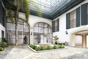 Wonderful penthouse with viewing tower, in the old town of Palma de Mallorca