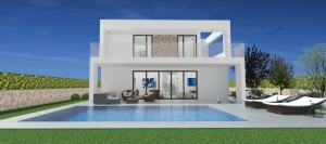 Impressive modern villa project with pool in Cala Llombards, Santanyí