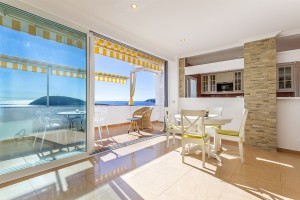 Frontline apartment offering beautiful views and direct sea access in Torrenova