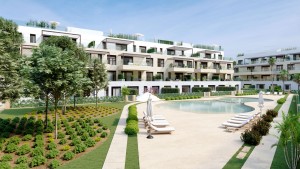 Apartment with garden of new construction in Santa Ponsa