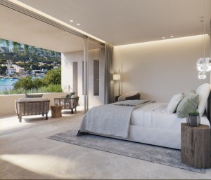 Newly built 4 bedroom villa, close to the sea in Santa Ponsa