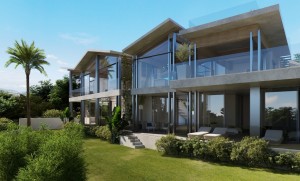 New built villa with private pool and fantastic views in Nova Santa Ponsa