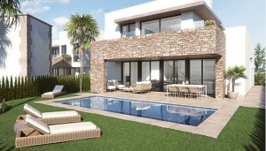 Modern newly built villa located a few meters from the beach of Sa Rapita