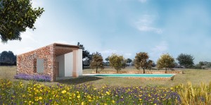 Project to build a 4-bedroom villa with pool and spa in the countryside of Algaida