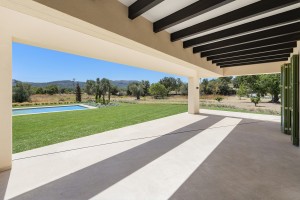 Newly built finca with mountain views and pool in a peaceful area of  Pollensa