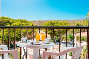 Inviting hotel close to the sea in Cala Figuera