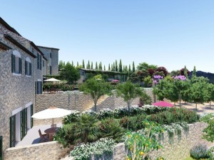 New and attractive village houses with private gardens in Fornalutx