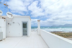 Seafront villa with holiday rental license in Son Serra de Marina