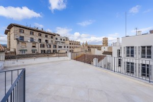 Spectacular penthouse with open views and a community pool in Palma
