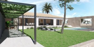 5 bedroom luxury stone villa on a large country plot in Campos