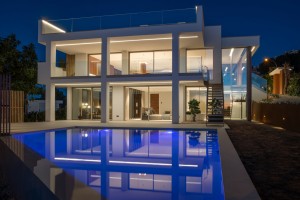 Modern villa with state-of-the-art design, near the golf course in Santa Ponsa