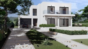 5 bedroom sea view villa with private pool and garage in Santa Ponsa
