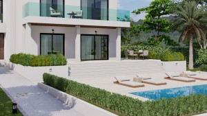 5 bedroom sea view villa with private pool and garage in Santa Ponsa