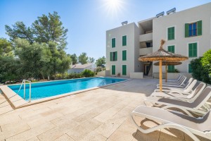 Attractive new apartments with community pool in Puerto Pollensa