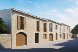Brand new luxury town houses with private pools in the charming village Campanet