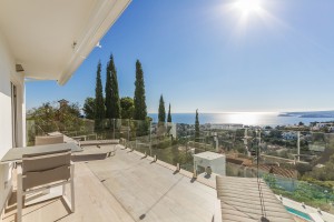 Sophisticated 4 bedroom villa in the exclusive area of Costa d´en Blanes