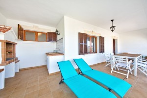 Sea view villa with holiday rental license in Son Serra de Marina