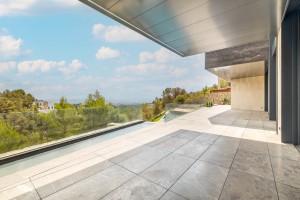 State-of-the-art villa with infinity pool and amazing views in Son Vida, Palma