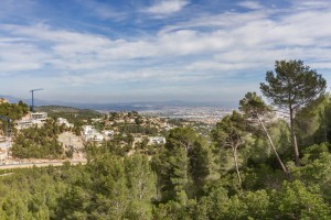 Elevated plot ideal for building a luxury villa in Son Vida, Palma