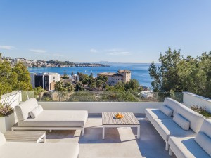 2 duplex penthouses - each with 2 bedrooms and sea views in Cas Català