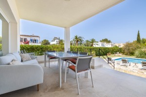 Detached 3 bedroom villa with private pool and garage in Puerto Pollensa