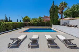 Sea view villa with private pool and large sun terrace in Santa Ponsa
