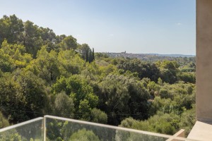 Spacious 2 bedroom apartment with fantastic views in Campanet