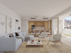 Elegantly designed apartments with private parking in Puerto Pollensa