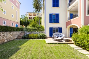 3 Bedroom garden apartment with private and communal pool in Bendinat