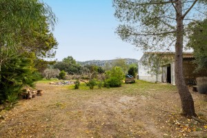 Mountain view finca in need of full renovation near the golf course in Pollensa