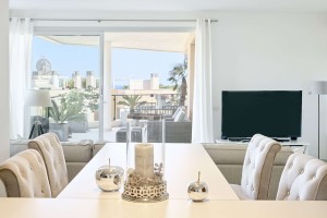 Stylish 3 bedroom penthouse with excellent facilities and sea views in Sol de Mallorca