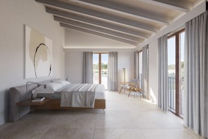 Modern finca 4 bedrooms, swimming pool, views of the Tramuntana in Santa Maria de Cami