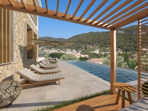 Exclusive villa with lift, pool, and panoramic views in the S´Arraco area of Andratx