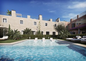 Wonderful new apartments with community pool and gardens in Ses Salines