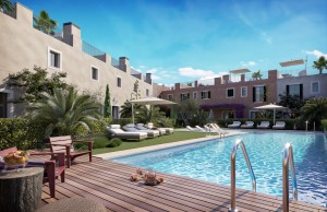 New apartment development with community pool in Ses Salines