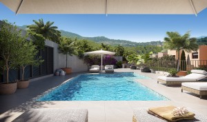 Quality townhouses with mountain views in Esporles