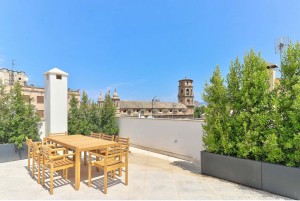High quality duplex penthouse with excellent views in Palma