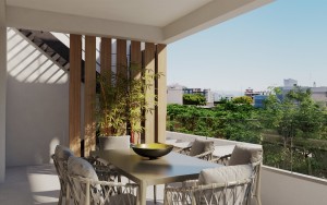 Deluxe penthouse apartment, close to the famous Paseo Maritimo in Palma