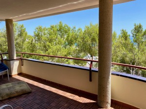 Modern apartment with covered terrace, sea view, lift and garage near Palma