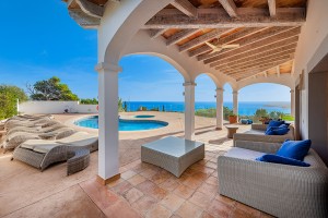 Impressive villa in Costa D'en Blanes with incredible views across Puerto Portals