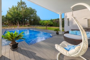 Villa with private garden and pool in Sol de Mallorca