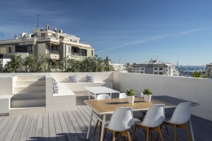 Newly built penthouse with private pool and community pool in Palma