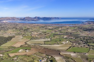 Beautiful rural building plot, 10 minutes from the beach of Alcudia.