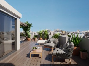 Luxurious penthouse apartment, close to the Paseo Maritimo in Palma