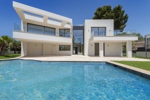 Brand new villa with private pool in a sought-after area of Cas Català