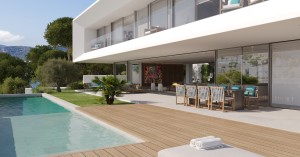 Luxurious frontline villa with stunning panoramic sea views in Santa Ponsa