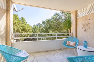Attractive apartment with community pool and gardens in Cala Vinyes