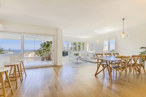 Elegant 3 bedroom apartment with impressive sea views in Génova, near Palma