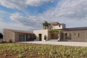 Rustic villa project in beautiful countryside near Ses Salines